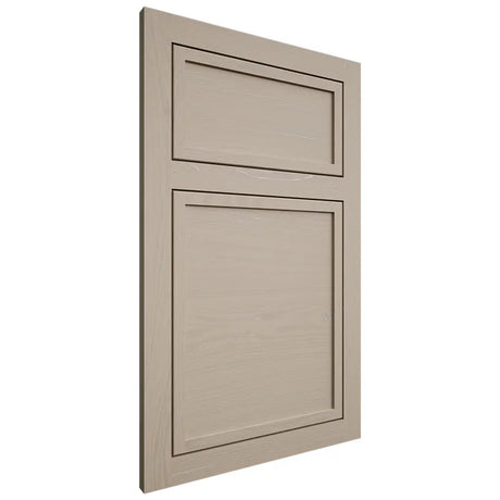Shiloh Cabinetry Flush Inset Napa Horizontal Maple Plain Cut Pebble Door