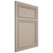 Shiloh Cabinetry Flush Inset Napa Horizontal Maple Plain Cut Pebble Door