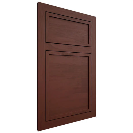 Shiloh Cabinetry Flush Inset Napa Horizontal Maple Plain Cut Sable Door