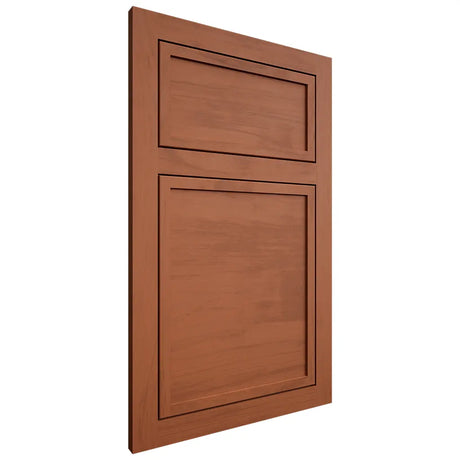 Shiloh Cabinetry Flush Inset Napa Horizontal Maple Plain Cut Spice Door