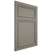 Shiloh Cabinetry Flush Inset Napa Horizontal Maple Plain Cut Thyme Door
