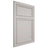 Shiloh Cabinetry Flush Inset Napa Horizontal Paintable Amazing Gray Door