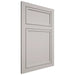 Shiloh Cabinetry Flush Inset Napa Horizontal Paintable Amazing Gray Door