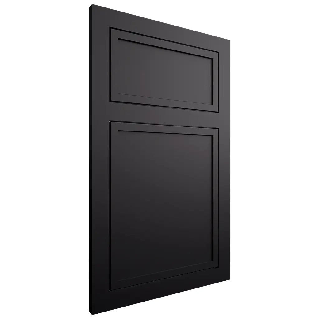 Shiloh Cabinetry Flush Inset Napa Horizontal Paintable Black Door