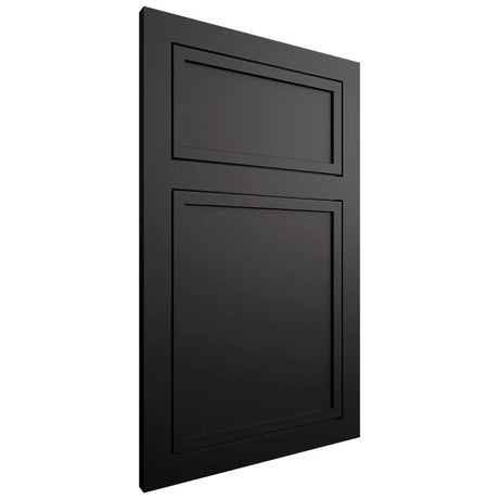 Shiloh Cabinetry Flush Inset Napa Horizontal Paintable Black Door