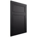 Shiloh Cabinetry Flush Inset Napa Horizontal Paintable Black Door