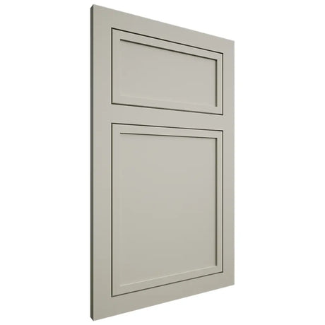 Shiloh Cabinetry Flush Inset Napa Horizontal Paintable Clary Sage Door