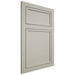 Shiloh Cabinetry Flush Inset Napa Horizontal Paintable Clary Sage Door