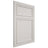 Shiloh Cabinetry Flush Inset Napa Horizontal Paintable Eggshell Door