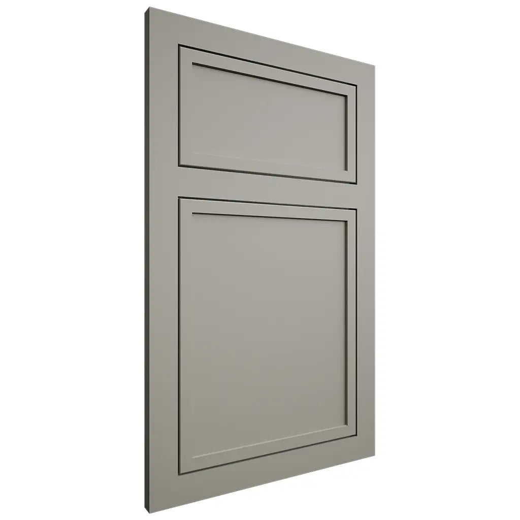 Shiloh Cabinetry Flush Inset Napa Horizontal Paintable Evergreen Fog Door