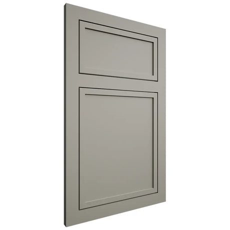 Shiloh Cabinetry Flush Inset Napa Horizontal Paintable Evergreen Fog Door