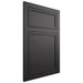 Shiloh Cabinetry Flush Inset Napa Horizontal Paintable Iron Ore Door