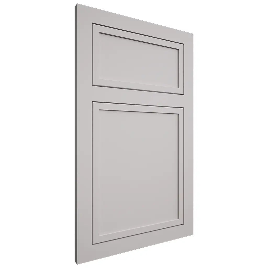 Shiloh Cabinetry Flush Inset Napa Horizontal Paintable Light French Gray Door