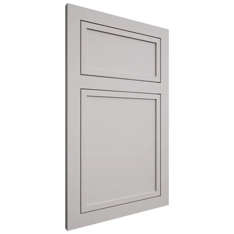 Shiloh Cabinetry Flush Inset Napa Horizontal Paintable Light French Gray Door