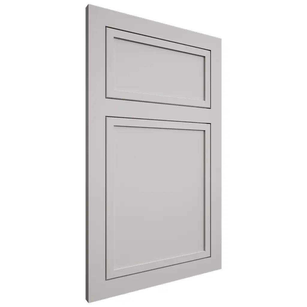Shiloh Cabinetry Flush Inset Napa Horizontal Paintable Mindful Gray Door