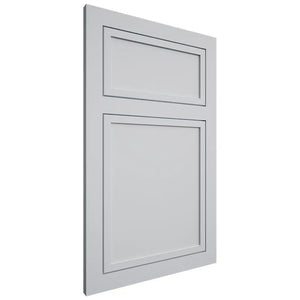 Shiloh Cabinetry Flush Inset Napa Horizontal Paintable Niebla Azul Door