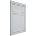 Shiloh Cabinetry Flush Inset Napa Horizontal Paintable Niebla Azul Door