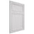 Shiloh Cabinetry Flush Inset Napa Horizontal Paintable Polar Door