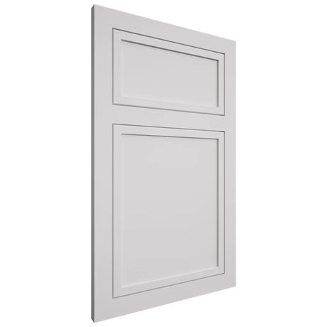 Shiloh Cabinetry Flush Inset Napa Horizontal Paintable Polar Door