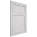 Shiloh Cabinetry Flush Inset Napa Horizontal Paintable Pure White Door
