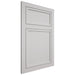 Shiloh Cabinetry Flush Inset Napa Horizontal Paintable Repose Gray Door