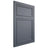 Shiloh Cabinetry Flush Inset Napa Horizontal Paintable Slate Tile Door