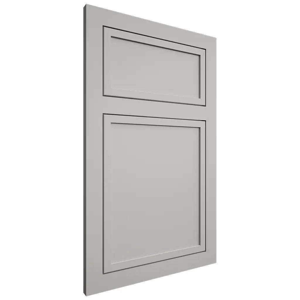 Shiloh Cabinetry Flush Inset Napa Horizontal Paintable Unusual Gray Door