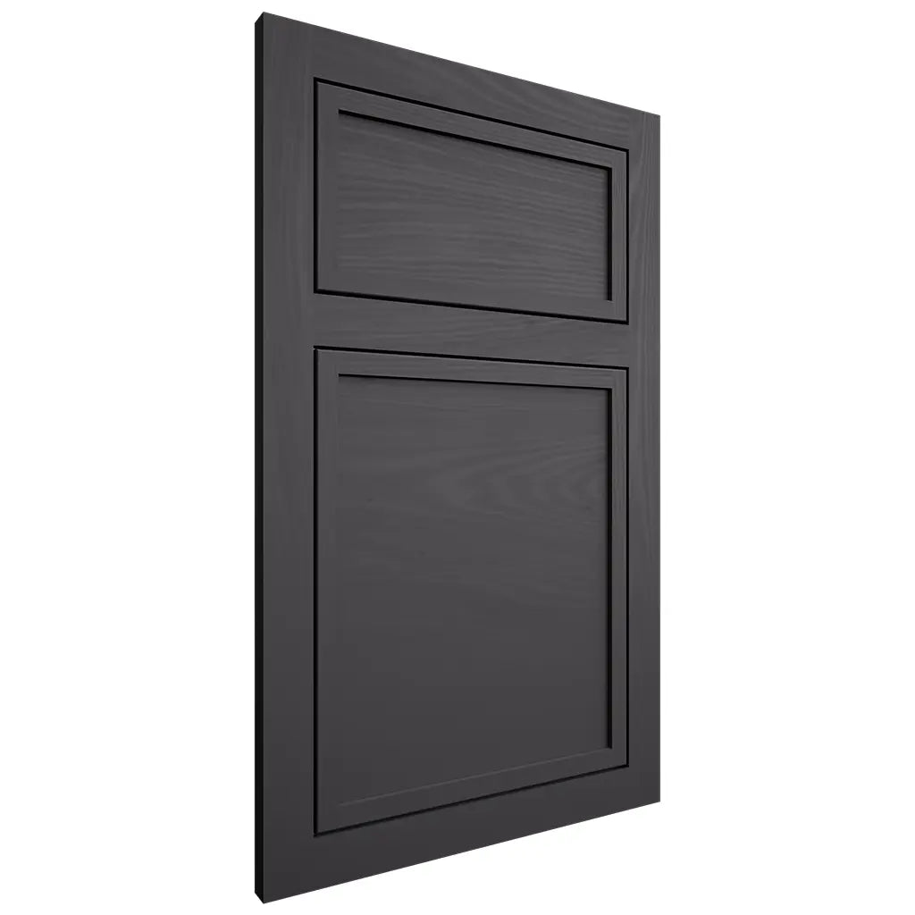 Shiloh Cabinetry Flush Inset Napa Horizontal Poplar Plain Cut Cadet Door