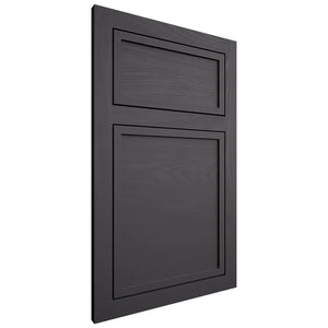 Shiloh Cabinetry Flush Inset Napa Horizontal Poplar Plain Cut Cadet Door