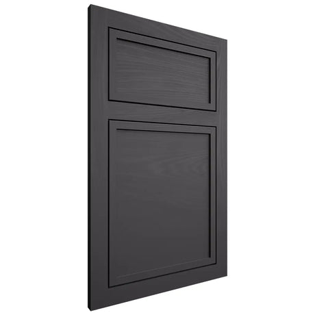 Shiloh Cabinetry Flush Inset Napa Horizontal Poplar Plain Cut Cadet Door