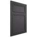 Shiloh Cabinetry Flush Inset Napa Horizontal Poplar Plain Cut Cadet Door