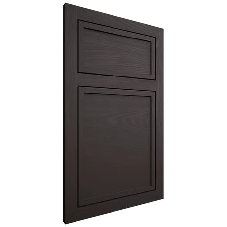 Shiloh Cabinetry Flush Inset Napa Horizontal Poplar Plain Cut Carbon Door