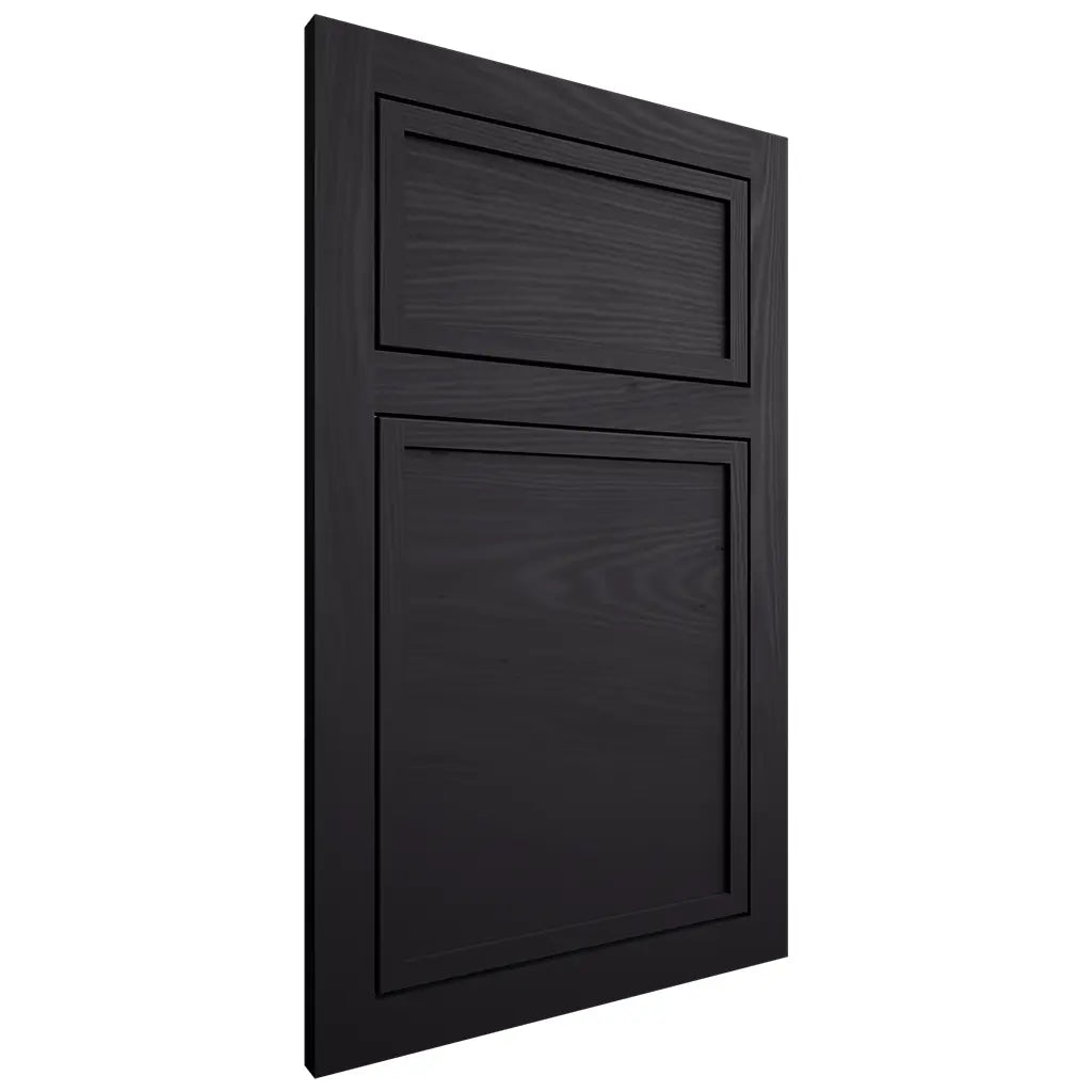 Shiloh Cabinetry Flush Inset Napa Horizontal Poplar Plain Cut Harbor Door