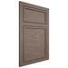 Shiloh Cabinetry Flush Inset Napa Horizontal Poplar Plain Cut River Rock Door