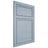 Shiloh Cabinetry Flush Inset Napa Horizontal Poplar Plain Cut Sky Door