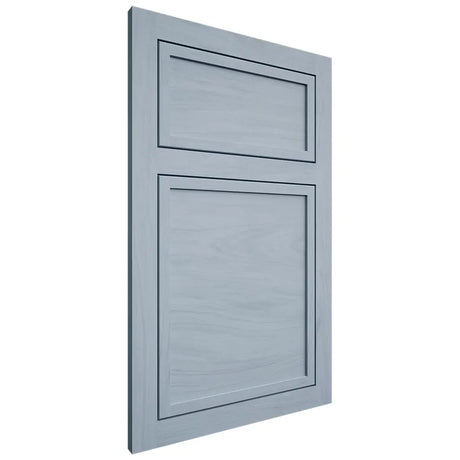 Shiloh Cabinetry Flush Inset Napa Horizontal Poplar Plain Cut Sky Door