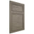 Shiloh Cabinetry Flush Inset Napa Horizontal Poplar Plain Cut Sterling Door