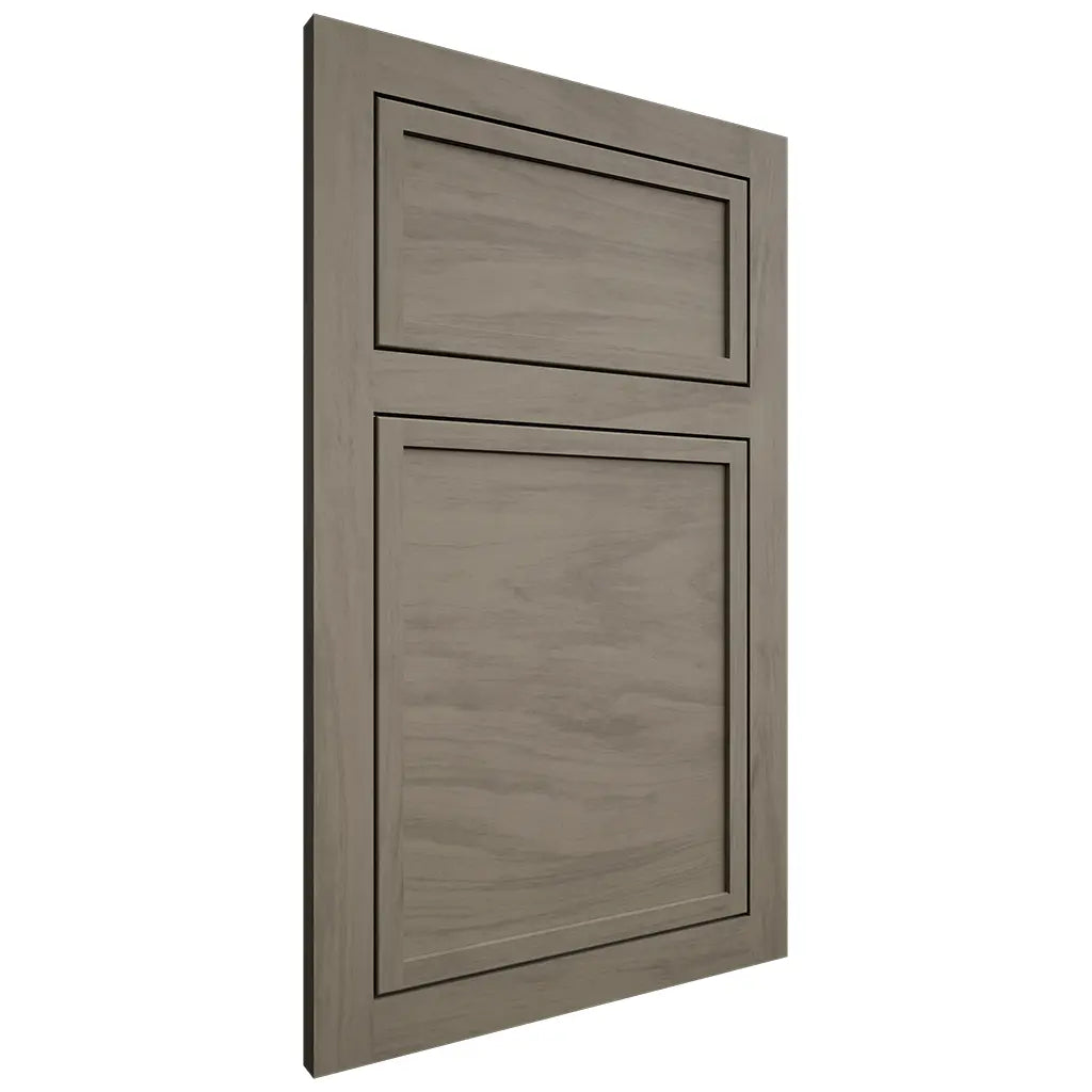 Shiloh Cabinetry Flush Inset Napa Horizontal Poplar Plain Cut Sterling Door