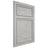 Shiloh Cabinetry Flush Inset Napa Horizontal Poplar Plain Cut Stratus Door
