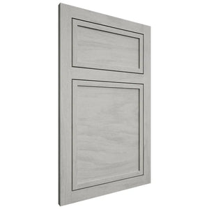 Shiloh Cabinetry Flush Inset Napa Horizontal Poplar Plain Cut Stratus Door