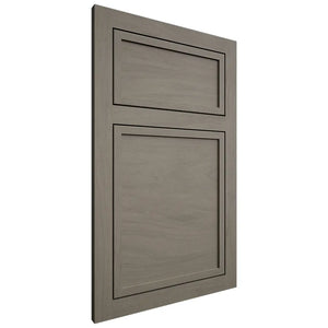 Shiloh Cabinetry Flush Inset Napa Horizontal Poplar Plain Cut Thyme Door