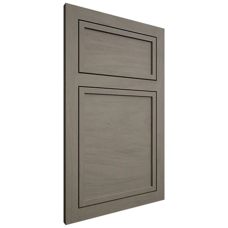 Shiloh Cabinetry Flush Inset Napa Horizontal Poplar Plain Cut Thyme Door