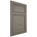 Shiloh Cabinetry Flush Inset Napa Horizontal Poplar Plain Cut Thyme Door