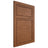 Shiloh Cabinetry Flush Inset Napa Horizontal Red Oak Plain Cut Braun Door