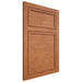 Shiloh Cabinetry Flush Inset Napa Horizontal Red Oak Plain Cut Harvest Door