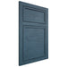 Shiloh Cabinetry Flush Inset Napa Horizontal Red Oak Plain Cut Hudson Door