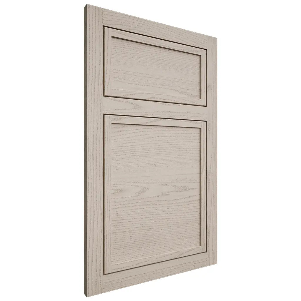 Shiloh Cabinetry Flush Inset Napa Horizontal Walnut Plain Cut Seagull Door