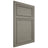 Shiloh Cabinetry Flush Inset Napa Horizontal Walnut Plain Cut Thyme Door