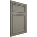 Shiloh Cabinetry Flush Inset Napa Horizontal Walnut Plain Cut Thyme Door