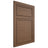Shiloh Cabinetry Flush Inset Napa Horizontal White Oak Plain Cut Autumn Door